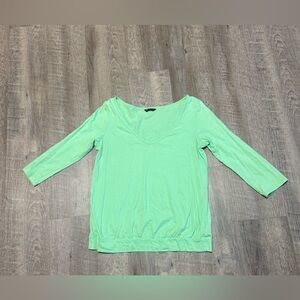 Moda International Mint Green Long Sleeve Tee